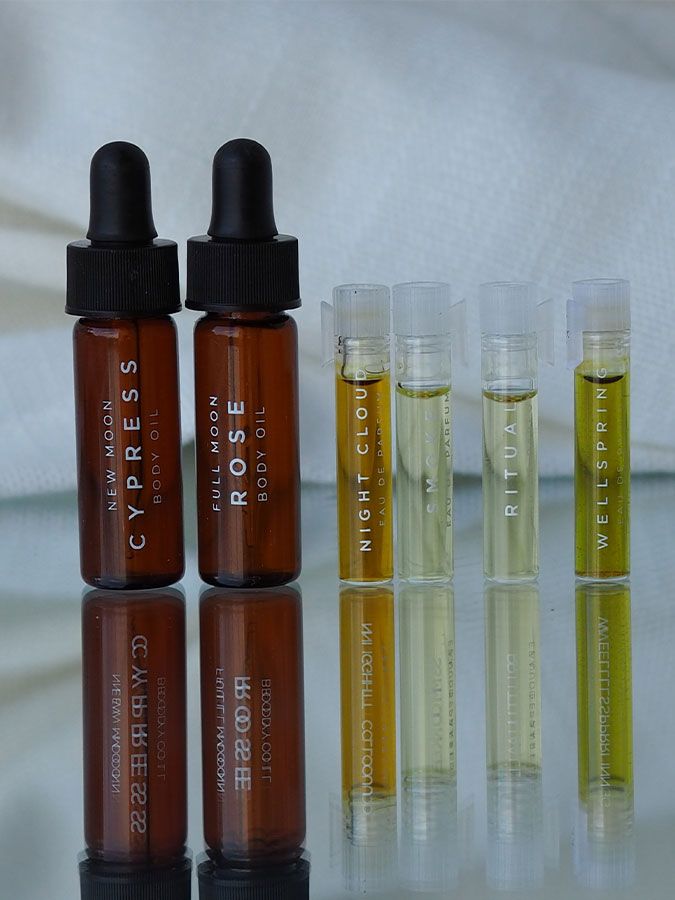 Body Oil Samples