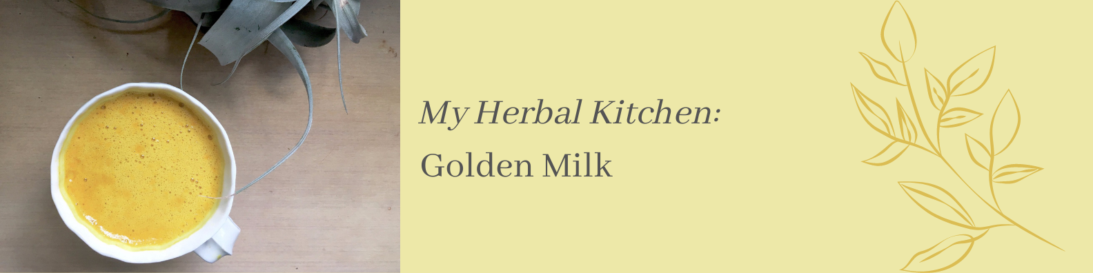 Herbal Kitchen / Golden Milk