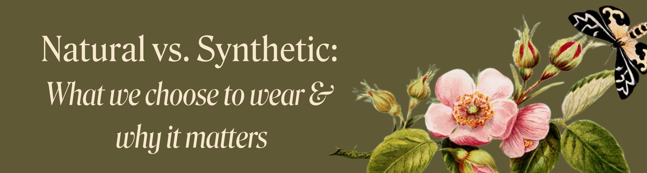 Natural vs. Synthetic Perfume: What we choose to wear, and why it matters