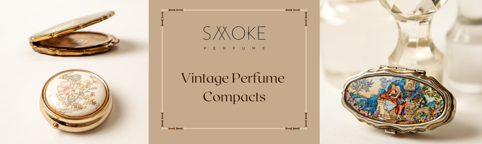 Vintage Perfume Compacts