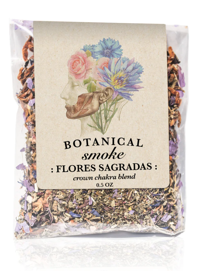 FLORES SAGRADAS Botanical Smoke | Crown Chakra Blend